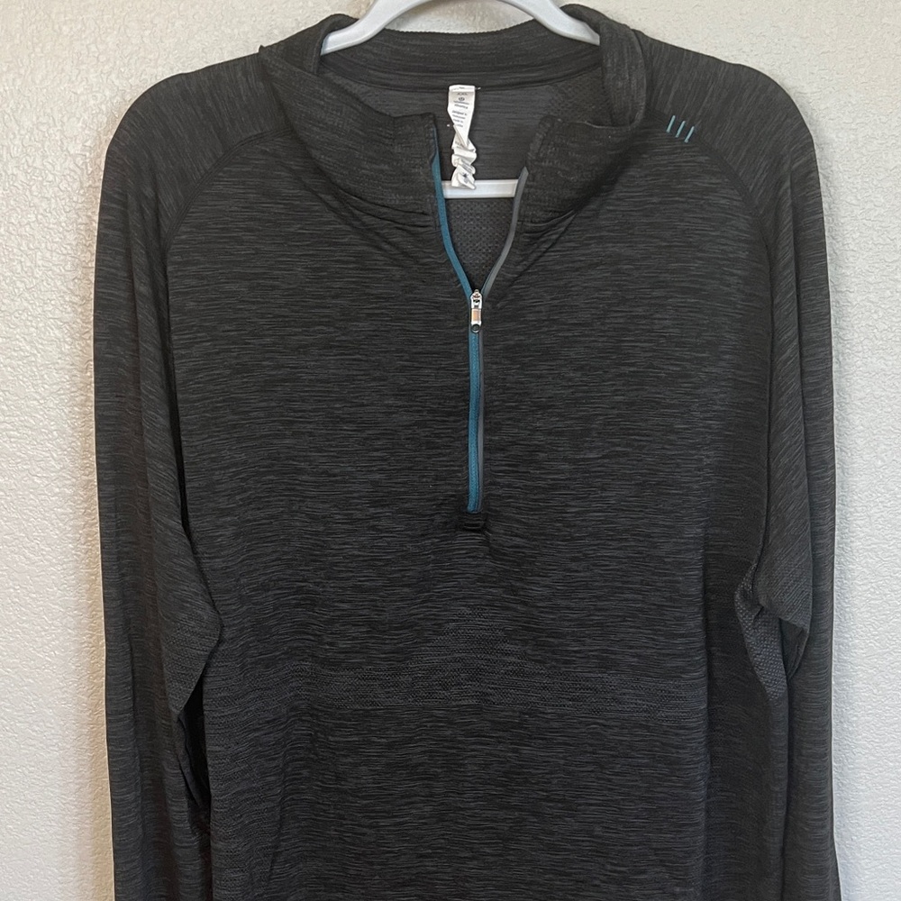 lululemon athletica Dark Gray Long Sleeve Shirt